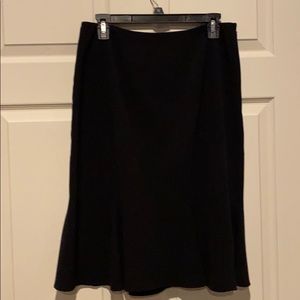 Apostrophe, flared midi skirt